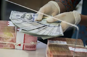 Rupiah menguat karena didukung sentimen "risk on" di pasar